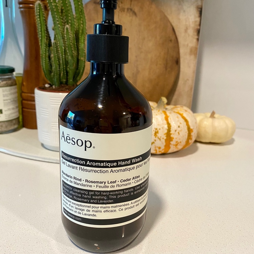 Empty Aesop Resurrection Aromatique Hand Wash